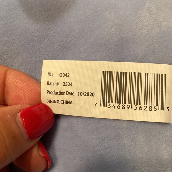 Original Squishmallows Sebastian The Periwinkle Bunny Rabbit 16 Inches - Picture 8 of 8